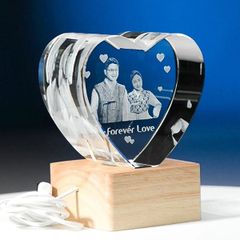 Chân dung 3d khối trái tim tình yêu 3D-Heart