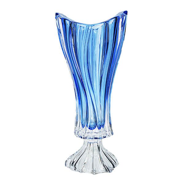 Bình hoa pha lê Aurum Crystal - Swirl BH023 (có 6 màu)