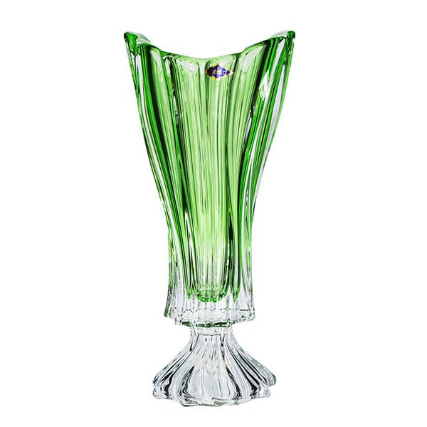 Bình hoa pha lê Aurum Crystal - Swirl BH023 (có 6 màu)
