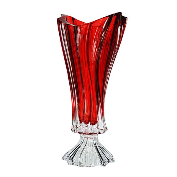 Bình hoa pha lê Aurum Crystal - Swirl BH023 (có 6 màu)