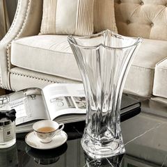 Lọ hoa pha lê Bohemia eo vuông BH033 (có 2 size)
