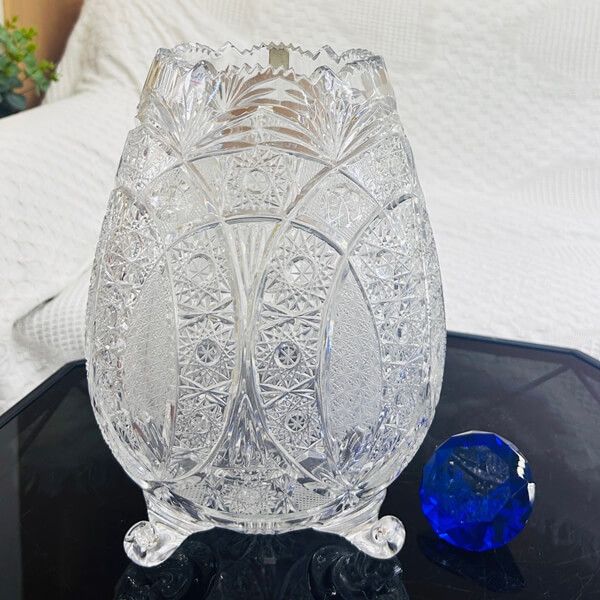 Bình bông pha lê handmade Bohemia - BH052-30cm