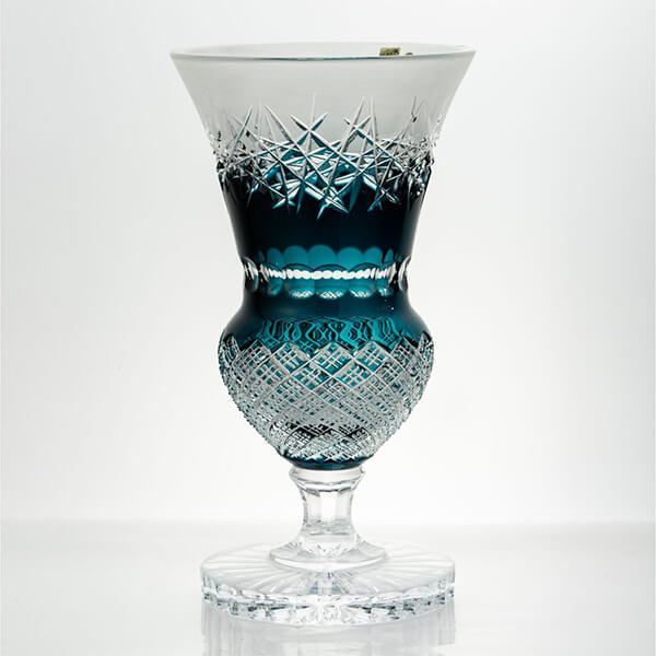 Bình hoa pha lê Caesar - Jika Mallard  BH063-36cm