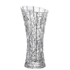 Bình hoa pha lê Bohemia kim cương - BH081 33cm (có 2 màu)