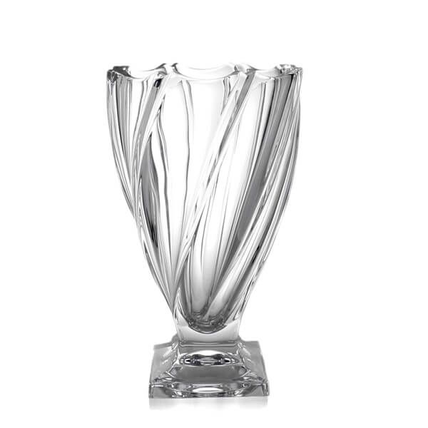 Bình hoa Bohemia - Ponti chân vuông BH088 33cm