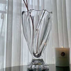 Bình hoa Bohemia - Ponti chân vuông BH088 33cm