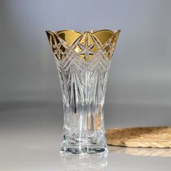 Bình hoa Bohemia - Tulip Alex mạ vàng BH112 (có 2 size)