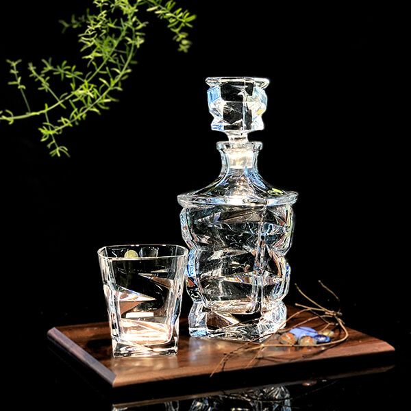 Set Bình đựng rượu pha lê Bohemia BR003