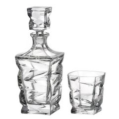 Set Bình đựng rượu pha lê Bohemia BR003