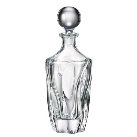 Set Bình đựng rượu pha lê Bohemia hoa Tulip BR006