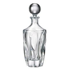 Set Bình đựng rượu pha lê Bohemia hoa Tulip BR006