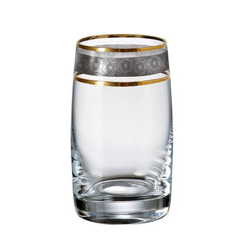 Bộ 6 ly Bohemia mạ bạc LA006 250ml-380ml