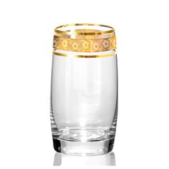 Bộ 6 ly Bohemia mạ vàng LA008 250ml-380ml