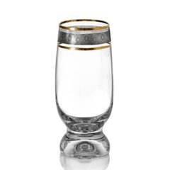 Bộ 6 ly Crystalex mạ bạc LA013-350ml