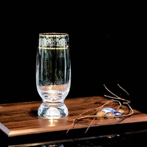 Bộ 6 ly Crystalex mạ bạc LA013-350ml