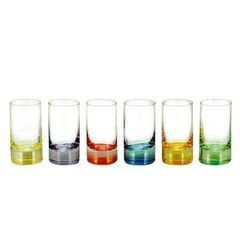 Bộ 6 ly shot Bohemia Crystal 6 màu LA015-035ml