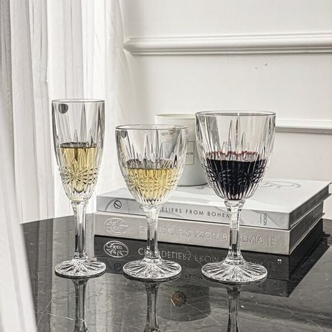 Bộ 6 ly vang pha lê Vibes LA054-380ml
