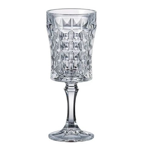 Bộ 6 ly vang pha lê Bohemia Diamond LA070-200ml