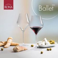 Bộ 4 ly vang Rona Ballet LA073 (520ml và 680ml)