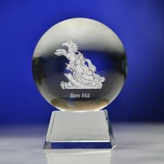 Quả cầu pha lê khắc 3D MC03