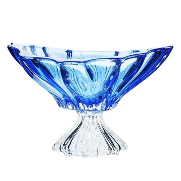 Tô pha lê đựng hoa quả Aurum Crystal TA010-33cm (có 5 màu)