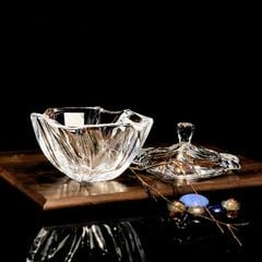 Tô pha lê Bohemia Elias có nắp TA019 (có 2 size)