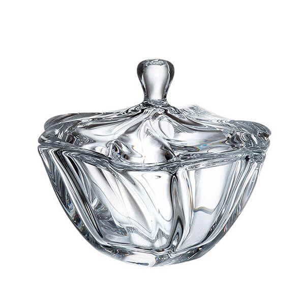Tô pha lê Bohemia Elias có nắp TA019 (có 2 size)