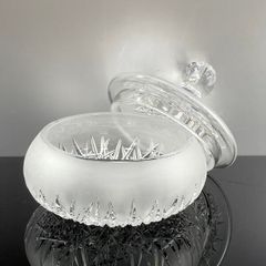 Thố pha lê Caesar Jika có nắp TA039 -19.5cm
