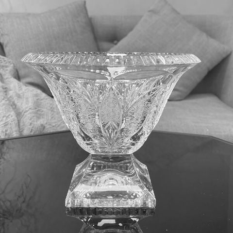 Thố pha lê Bohemia Tuplip Ceres 8 cánh TA041-22.5cm