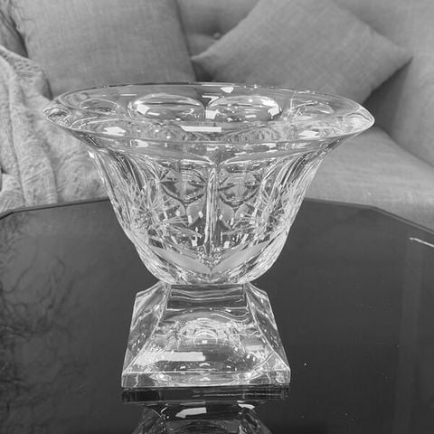 Thố pha lê Bohemia Tuplip 8 cánh TA043-22.5cm