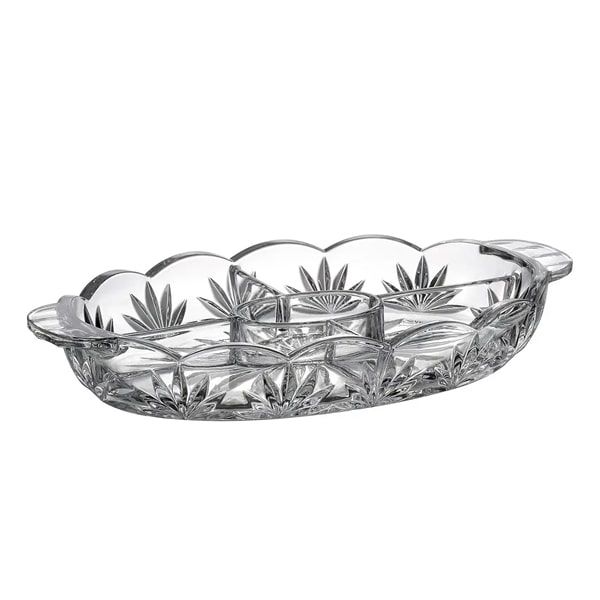 Khay bánh kẹo 5 ngăn có nắp Madala TA053 40,5cm