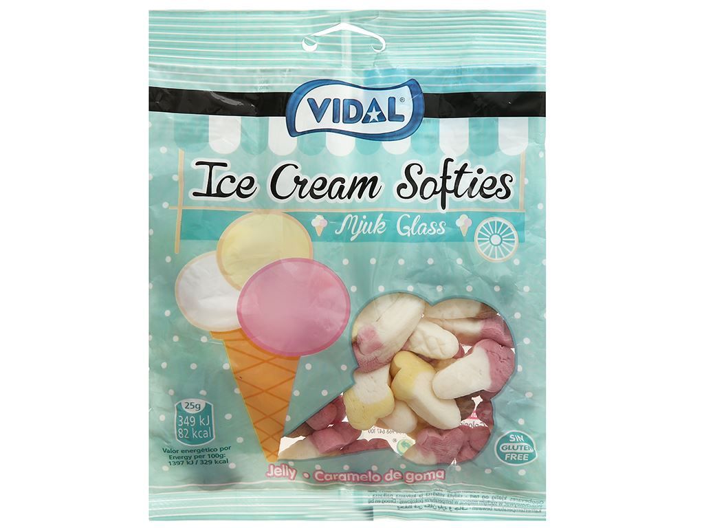 Kẹo dẻo hình cây kem Vidal 80g – STK MART.vn