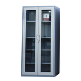  Tủ hồ sơ văn phòng kết cấu 2 cửa kính trưng bày 
