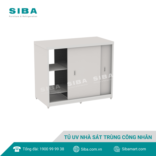  Tủ UV nhà sát trùng công nhân cho trang trại 