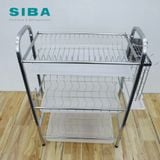  Kệ chén inox cao cấp 3 tầng 