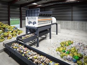  M&J B240 - Máy nghiền rác thải công nghiệp 