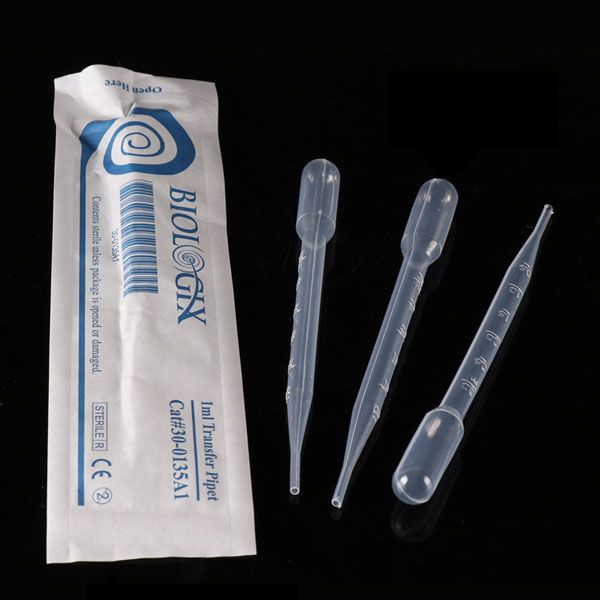  Ống hút tinh bằng nhựa, 100 cái / túi 