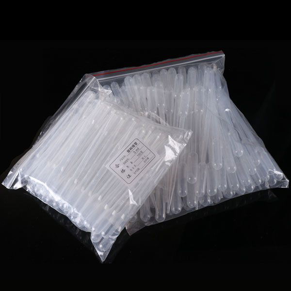  Ống hút tinh bằng nhựa, 100 cái / túi 