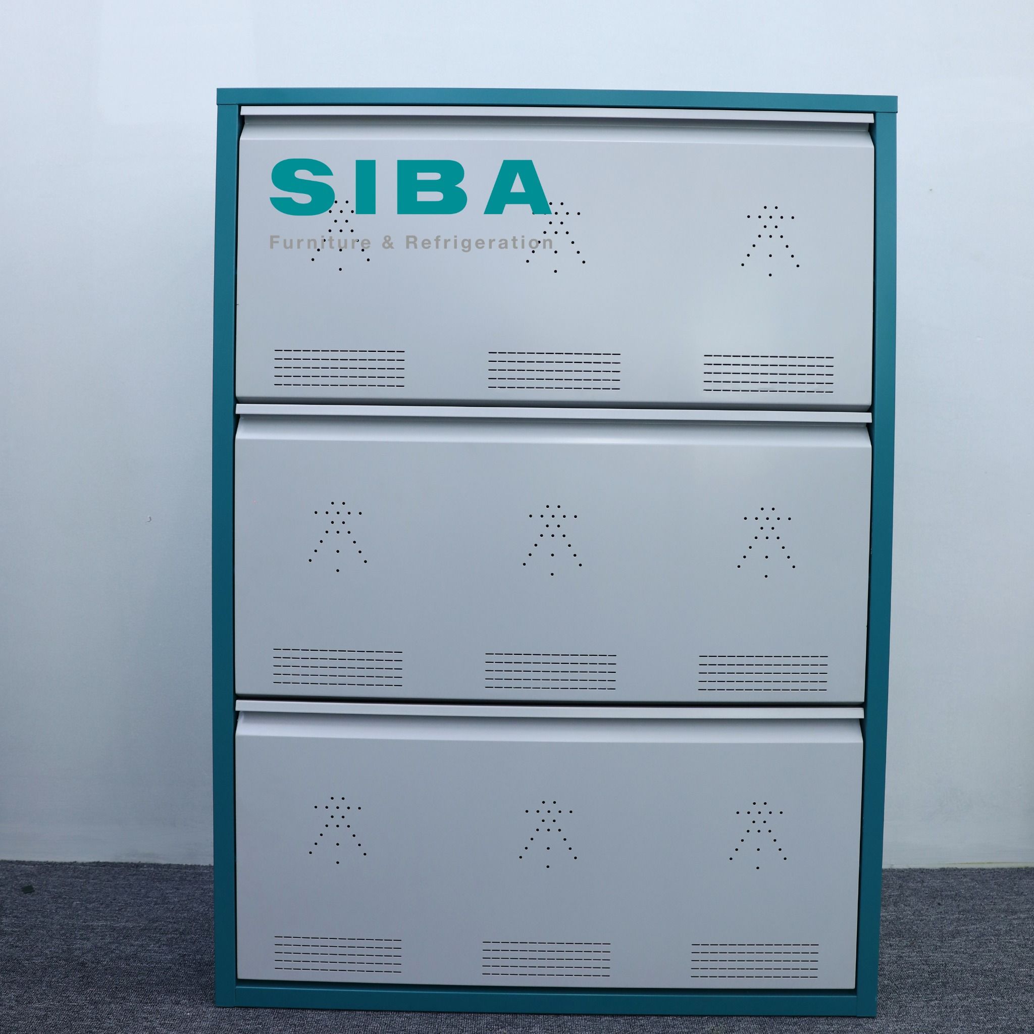  Tủ giày văn phòng 3 ngăn thoáng khí 