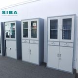  Tủ hồ sơ 2 cửa lùa kết hợp kính trưng bày 