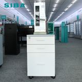  Tủ hồ sơ thấp 3 ngăn kéo có bánh xe 