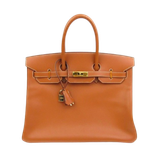  Hermès Birkin 30 Gold Togo GHW Vintage 