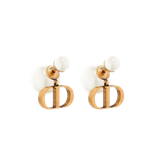  Bông Tai Dior Tribales Earrings Antique Gold-Finish 
