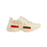  Gucci Rhyton 'GG' Logo Leather 
