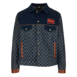  Gucci Indigo GG Denim Jacket 