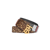  Belt Burberry Monogram Stripe E-Canvas 
