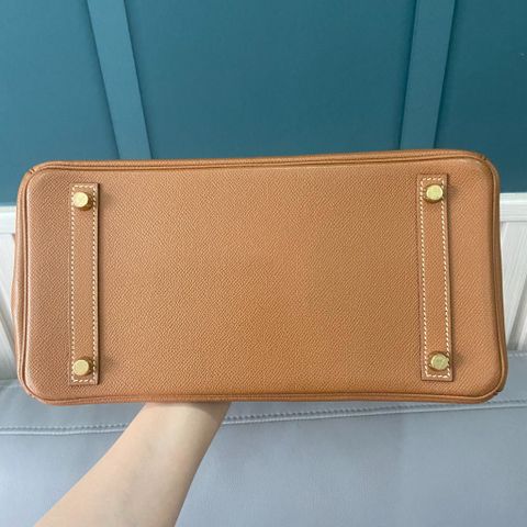  Hermès Birkin 30 Gold Togo GHW Vintage 