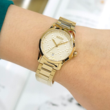  Swiss Quartz and Stainless-Steel Dress Gold-Toned 