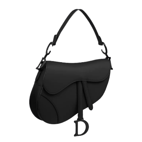  Dior Saddle Bag Black Ultramatte Calfskin 