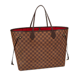  Neverfull PM Damier Ebene Shoulder Bag Brown 